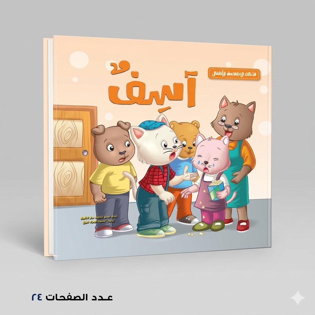 سلسلة الذكاء الاجتماعي للاطفال آسف
