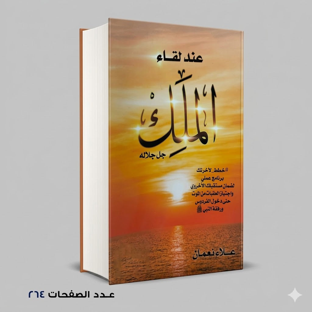 عند لقاء الملك جل جلاله علاء نعمان
