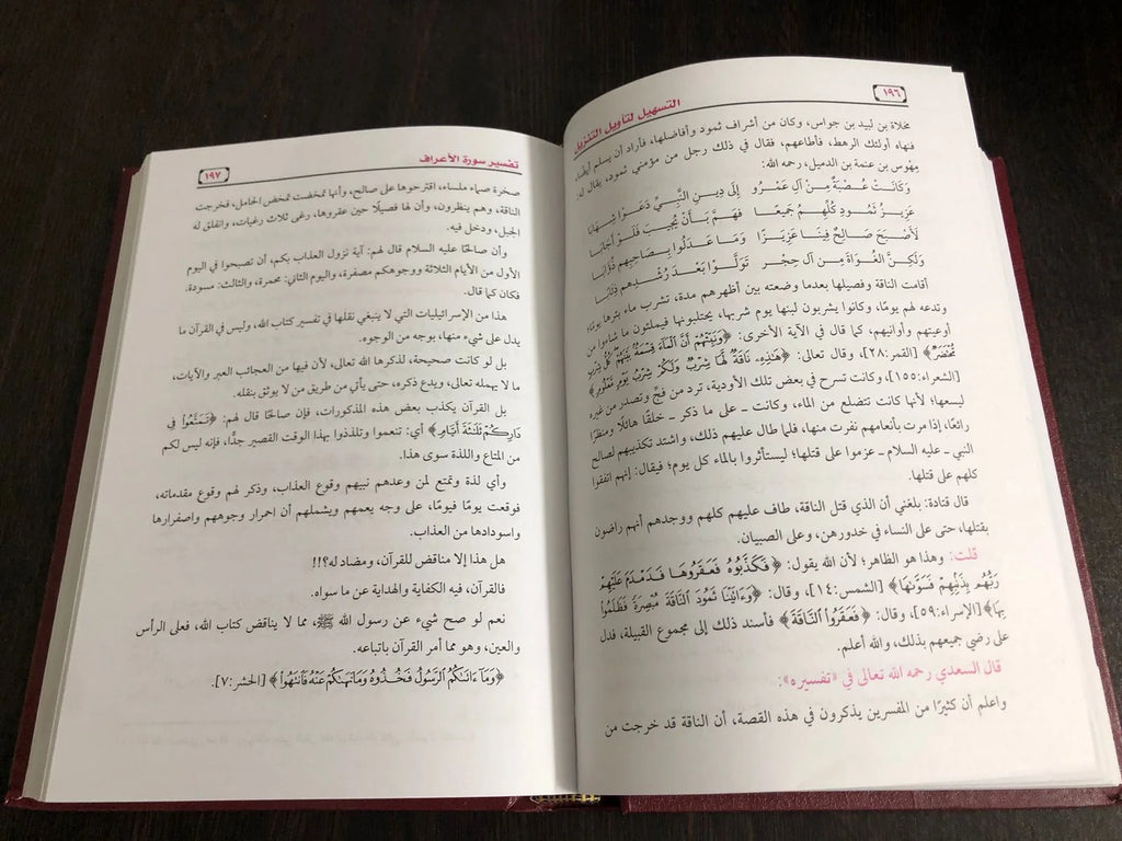التسهيل لتأويل التنزيل فى سؤال وجواب تفسير سورة الأعراف