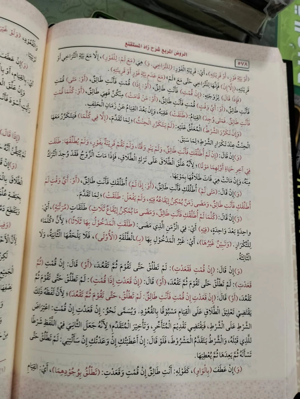 الروض المربع بشرح زاد المستنقع منصور بن يونس البهوتى