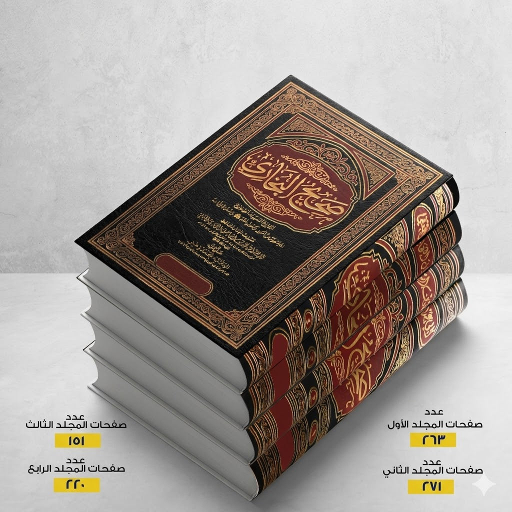 صحيح البخاري 4 مجلد محمد بن اسماعيل البخاري