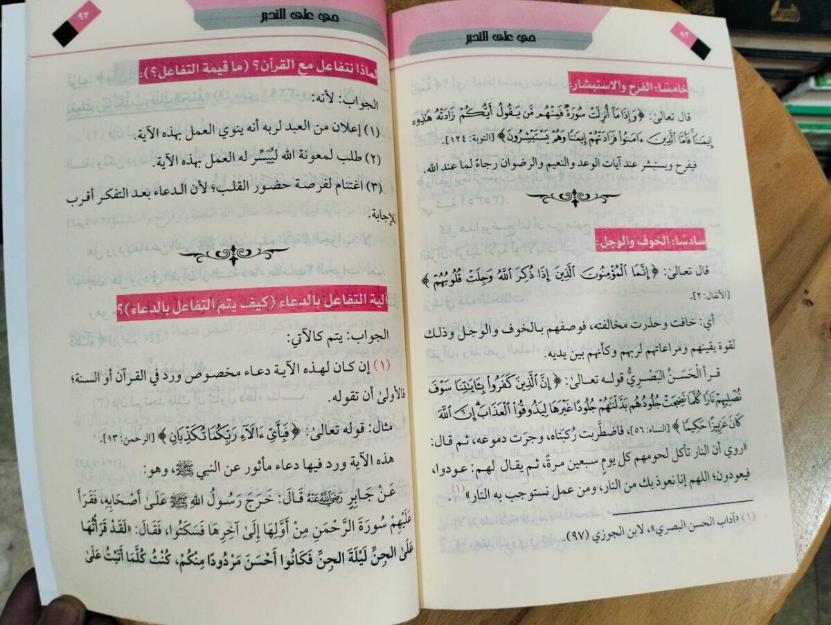 حي علي التدبر في 6 خطوات محمد السيد ماضي