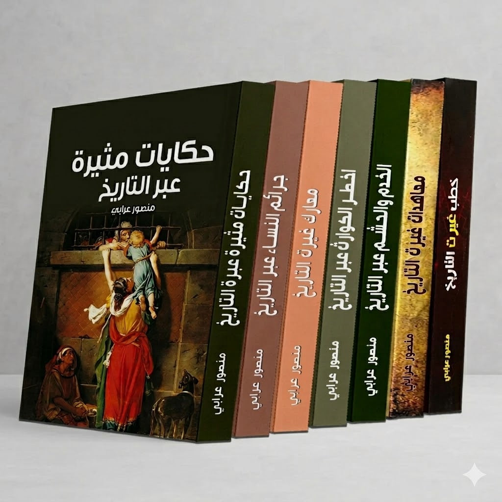 مجموعه من افضل كتب التاريخ (7 كتب) لمنصور عرابي